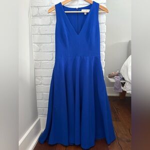 Dress the Population Royal Blue Midi Dress